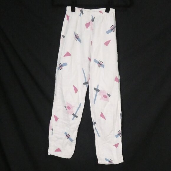 Unbranded | medium | Geometric & Pink Pig Patterned Lounge / Pajama Pants - Picture 1 of 16
